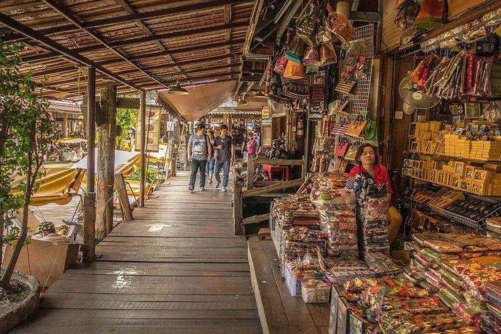 Lo mejor de Pattaya : Mercado flotante & experiencia histórica