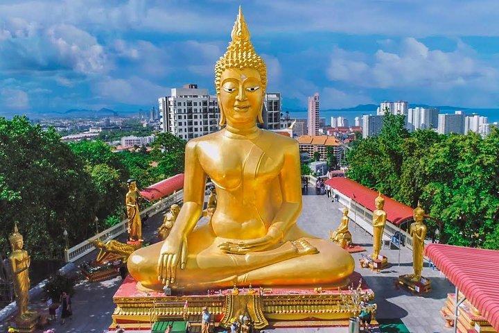 Pattaya City Tour: Grande Buda, Ponto de Vista e Galeria de Joias