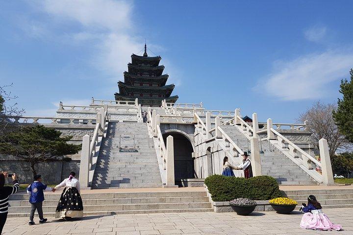 韓国の宮殿とソウルの市場ツアー：仁寺洞、景福宮など