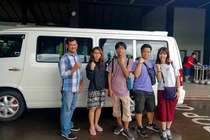 Transferência de táxi privado da cidade de Bangkok para Siem Reap