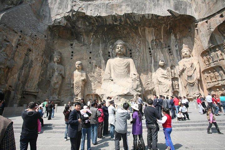 Viagem de um dia ao templo de Luoyang e Shaolin saindo de Xian em trem de alta velocidade