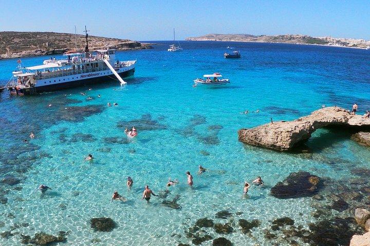 Malta : Comino, Laguna Blu e Grotte - nuoto, snorkeling e scivolo