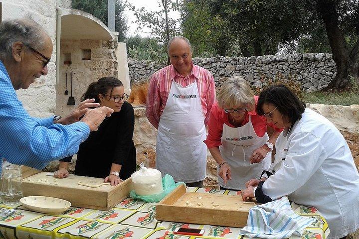 Autêntica aula de culinária pugliana