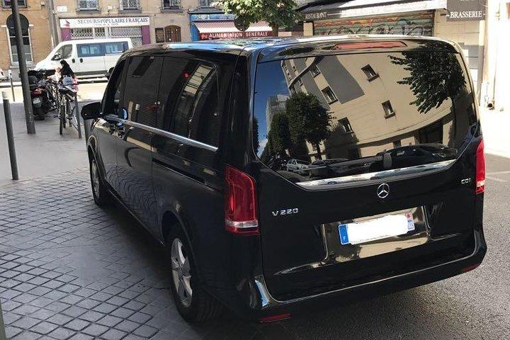 Trasferimento dall'aeroporto privato dall'aeroporto di Nizza alla città di Nizza o Cannes
