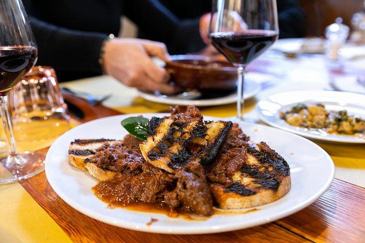 Visite gastronomique privée de Florence de 10 + dégustations avec fromages et vins