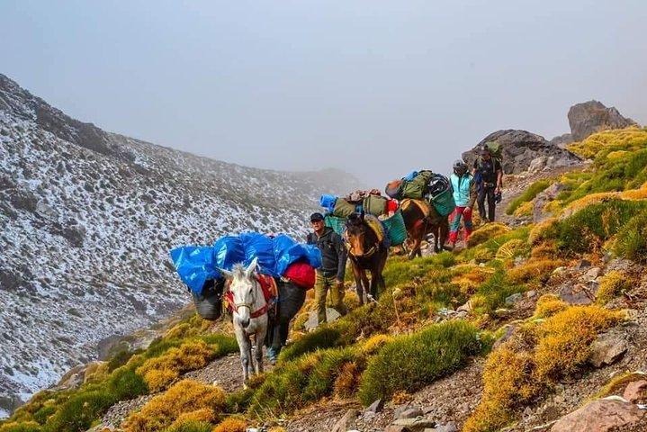 Trekking en las montañas del Alto Atlas 4 días