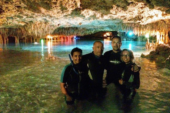 Hidden Cenote exploration in Playa del Carmen