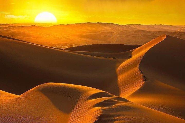 Dîner romantique privé dans le désert d'Abu Dhabi avec dîner chaud au barbecue