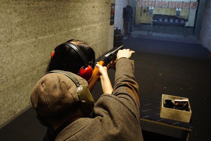 Real gun shooting experience! Extremely fun indoor activity in Riga!