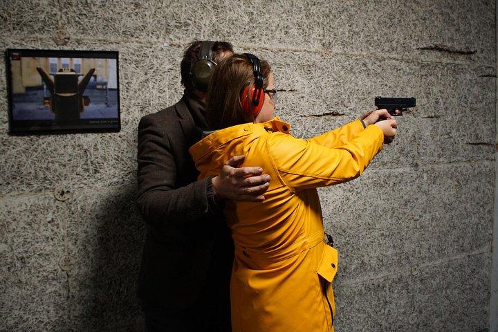Real gun shooting experience! Extremely fun indoor activity in Riga!