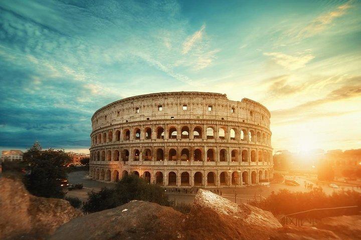 Colosseum och Vatikanens kombinationsruta
