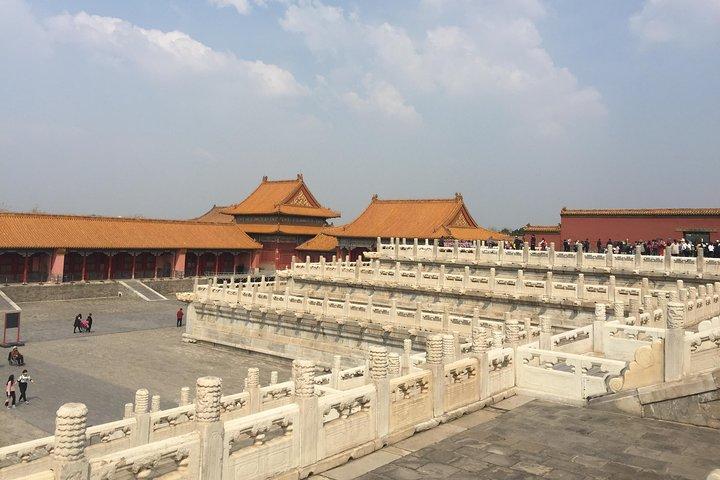 Himmelska fridens torg, Förbjudna staden och Mutianyu Great Wall Tour