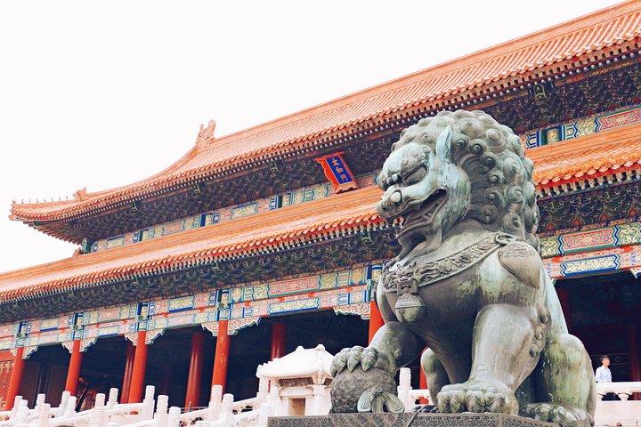 Himmelska fridens torg, Förbjudna staden och Mutianyu Great Wall Tour