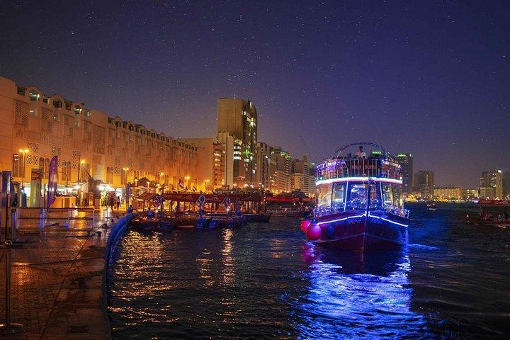 Dubai Creek Dhow Cruise met of zonder transfers