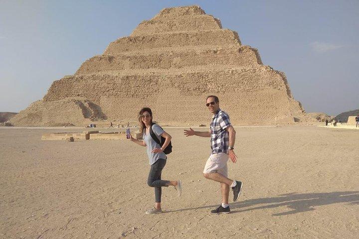 Private Day Tour naar Giza Memphis en Saqqara vanuit St. Regis Cairo