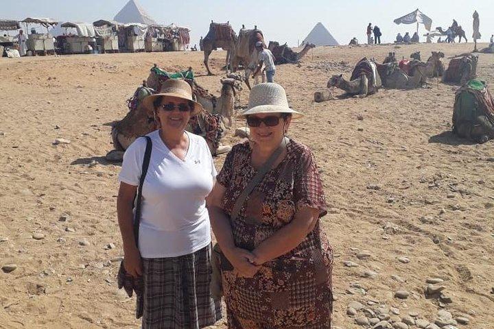 Privat hele dagen Cairo Tour inklusive Giza, Solar Boat Museum, Felucca og Nile Dinner Cruise
