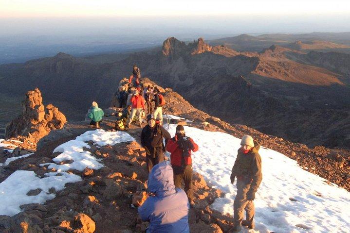 5 Tage Mount Kenya Klettern über die Sirimon Route