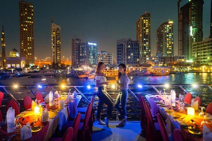 Cena alla Marina di Dubai