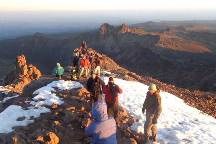 5 jours d'escalade mont Kenya - Route de Chogoria
