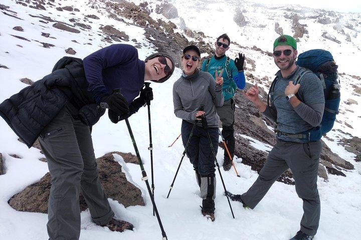 6 dagar Mount Kenya Klättring genom Chogoria Route