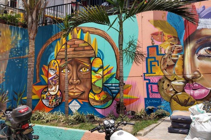Historie graffiti kunst i Comuna 13