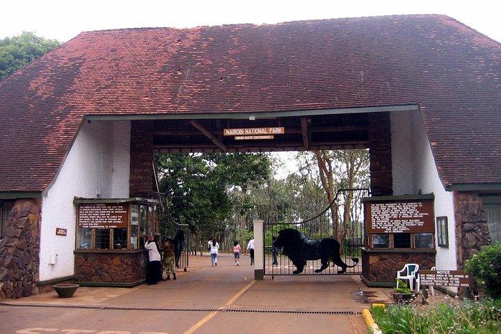 Début de matinée dans le parc national de Nairobi