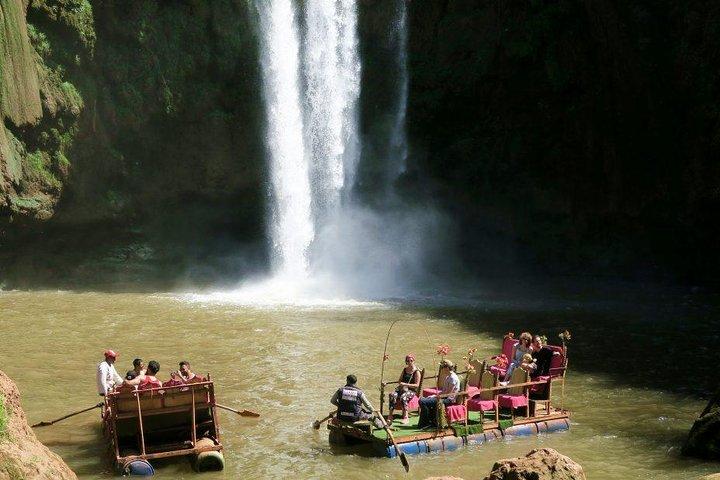 Marrakech : gita guidata alle cascate di Ouzoud con giro in barca