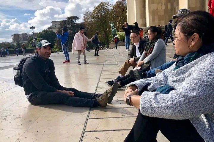 Paris Top Sights Half Day Walking Tour + Wine Tasting Experience
