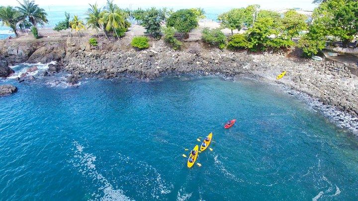 Aventure kayak de mer et plongée en apnée à Manuel Antonio