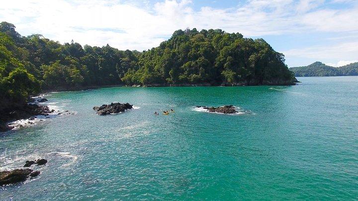 Aventure kayak de mer et plongée en apnée à Manuel Antonio