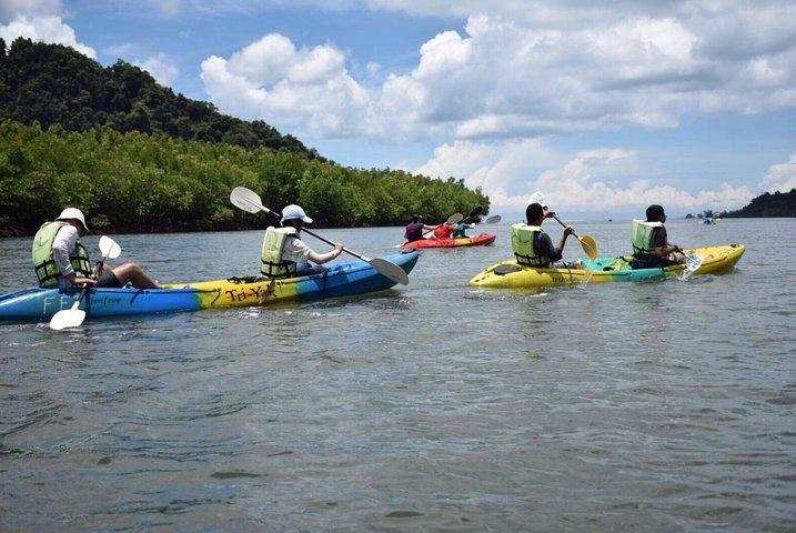 Krabi kayak en Ao Thalane