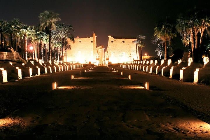Private Sound and Light show at Karnak Temple in Luxor