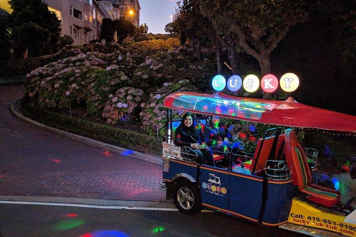 Private San Francisco Sunset or Night Tour Lucky Tuk Tuk (máx 6)