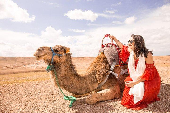 Da Marrakech: Desert Agafay & Atlas Mountains Escursione di un giorno