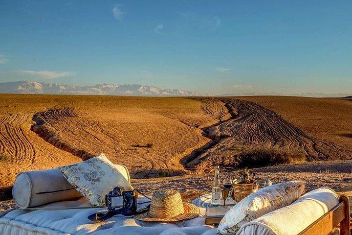 Da Marrakech: Desert Agafay & Atlas Mountains Escursione di un giorno
