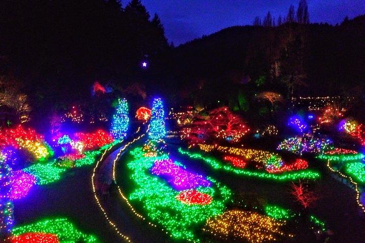 Weihnachten in Victoria und den Butchart Gardens