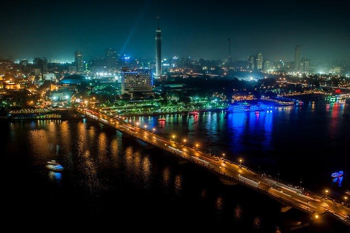 Cairo by Night Tour zum EL Azhar Park - Nil Felluca - Khan el Khalili mit Abendessen