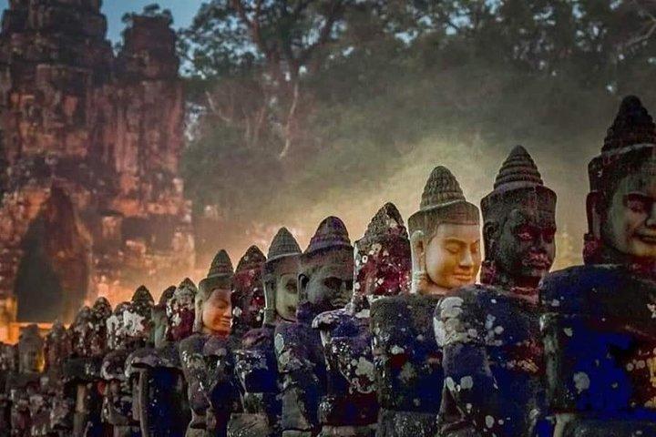 Alba e tramonto ad Angkor Wat con guida