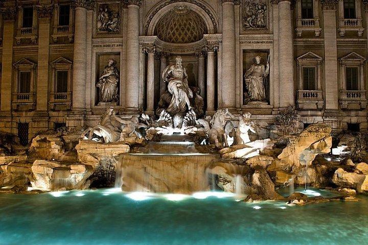 Combo de dia inteiro: excursão ao Vaticano e excursão a pé panorâmica à noite em Roma
