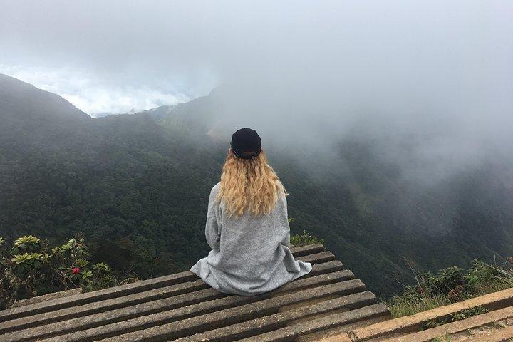Horton Plains National Park-tur fra Nuwara Eliya med ferievandrere Srilanka