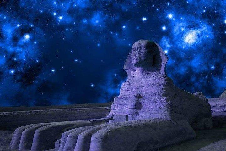 Spectacle son et lumière des pyramides de Gizeh avec transfert privé
