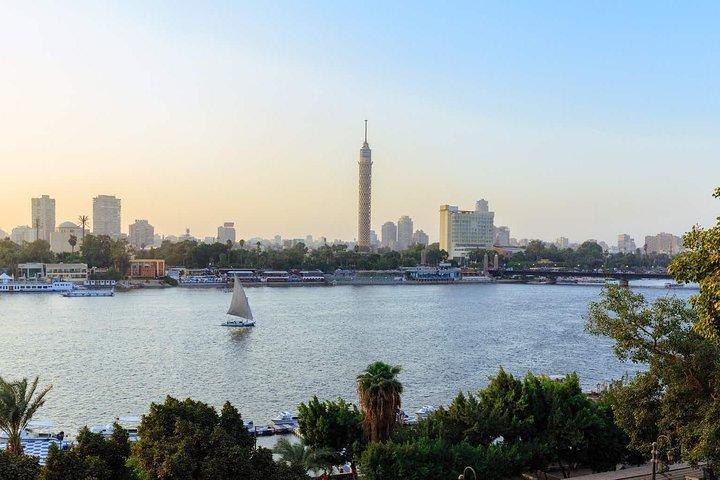 Kairo Full City Tour Felucca Ride und Shopping zu den alten Märkten