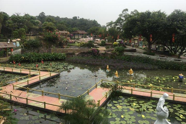 Excursión privada de un día con todo incluido a Lotus Hill y al casco antiguo de Shawan desde Guangzhou