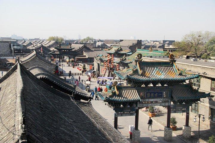 Gita giornaliera privata alla città antica di Pingyao da Xi'an in treno proiettile