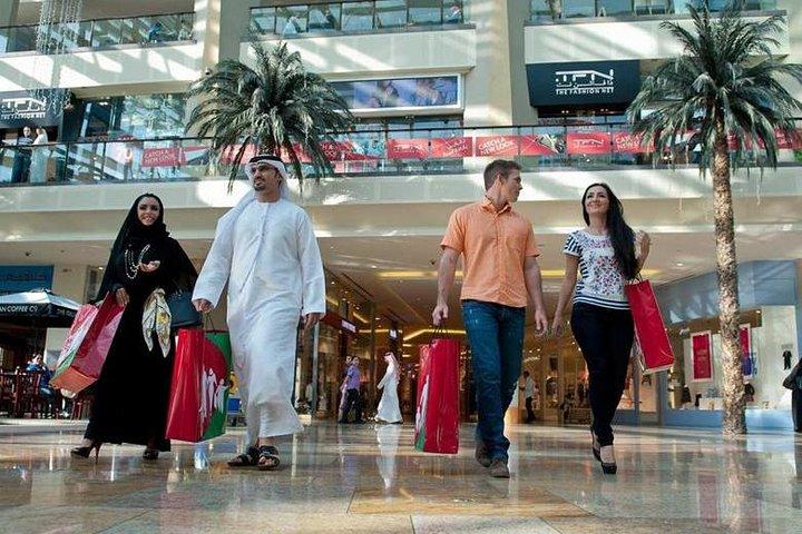 Visite privée d'une demi-journée de shopping à Dubaï