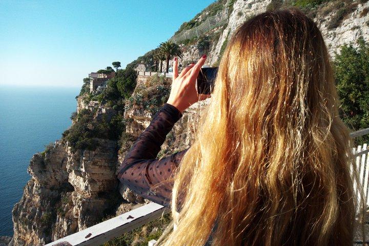 Amalfikust Positano en Emerald Grotto Napels Port ShoreExcursion