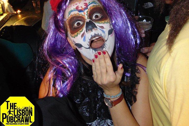 Halloween Haunts: Lisbon Pub Crawl Experience