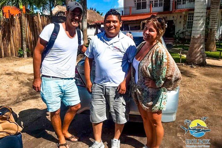 Transport naar Holbox