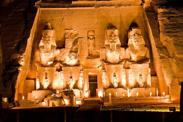 Abu Simbel vôo e excursão de Aswan