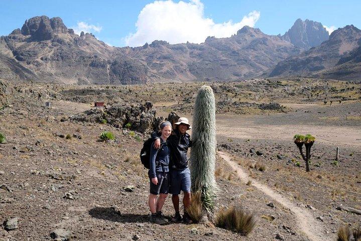 Trekking de 4 dias no Monte Quênia